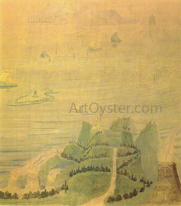 Mikalojus Ciurlionis Allegro Sonata of the Summer - Canvas Print