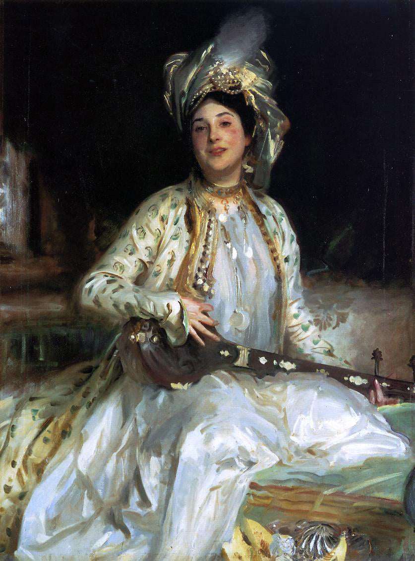 John Singer Sargent Almina, Daughter of Asher Wertheimer - Canvas Print