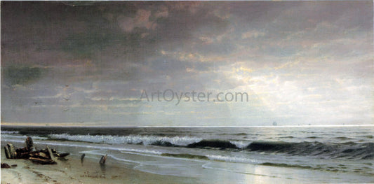 William Trost Richards Along the Atlantic - Canvas Print