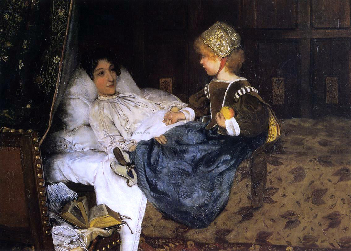 Sir Lawrence Alma-Tadema Always Welcome - Canvas Print