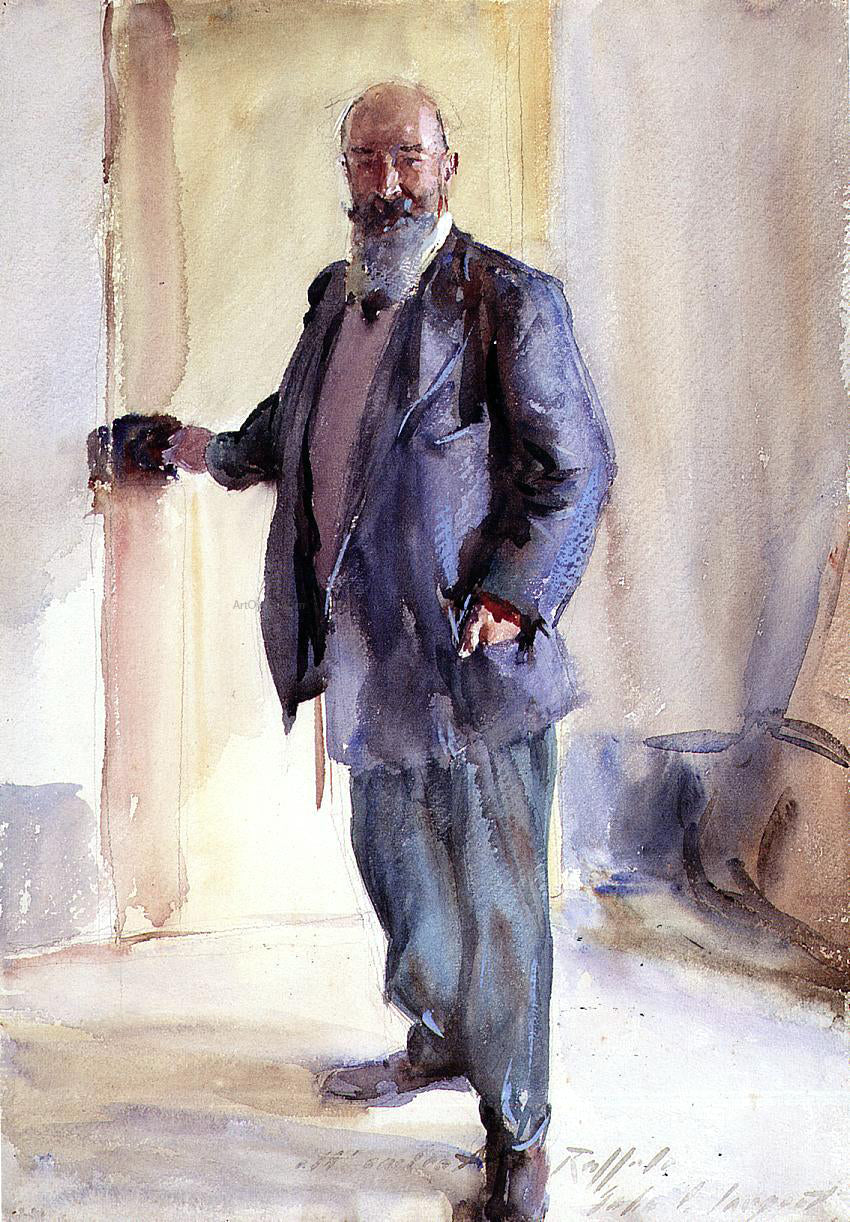 John Singer Sargent Ambrogio Raffele - Canvas Print