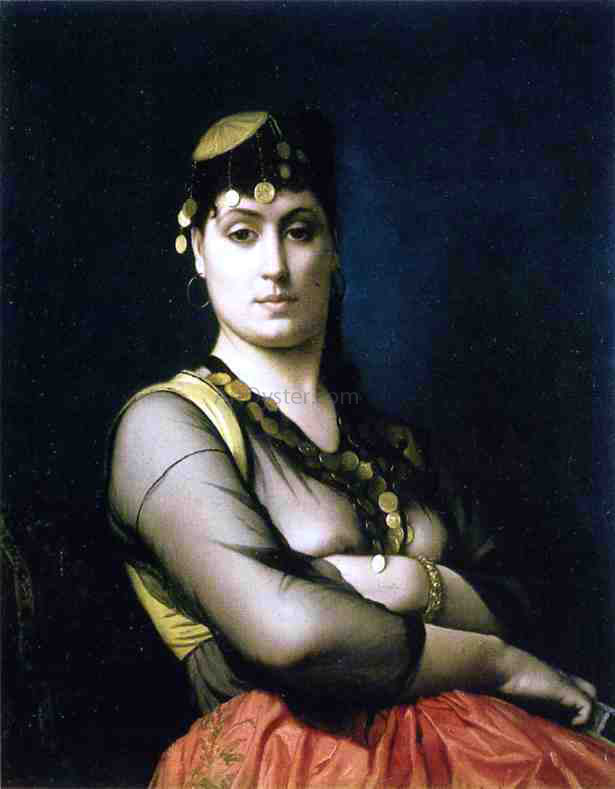 Jean-Leon Gerome An Almeh - Canvas Print