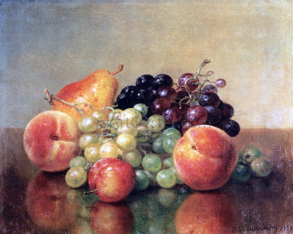 Robert Spear Dunning An Arrangement of Fruit - Canvas Print