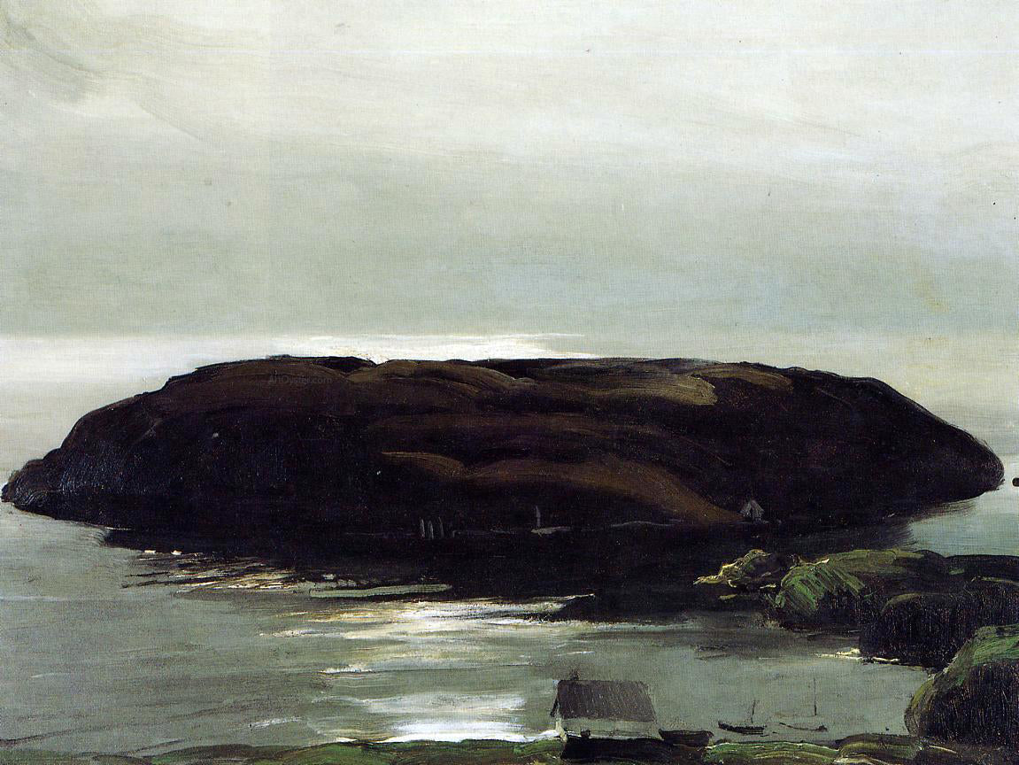 George Wesley Bellows An Island in the Sea - Canvas Print