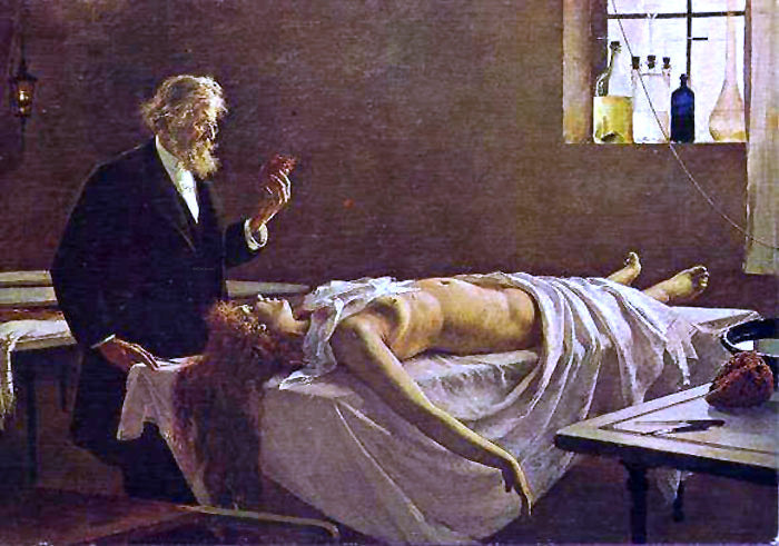 Enrique Simonet Lombardo Anatomia del Corazon - Canvas Print