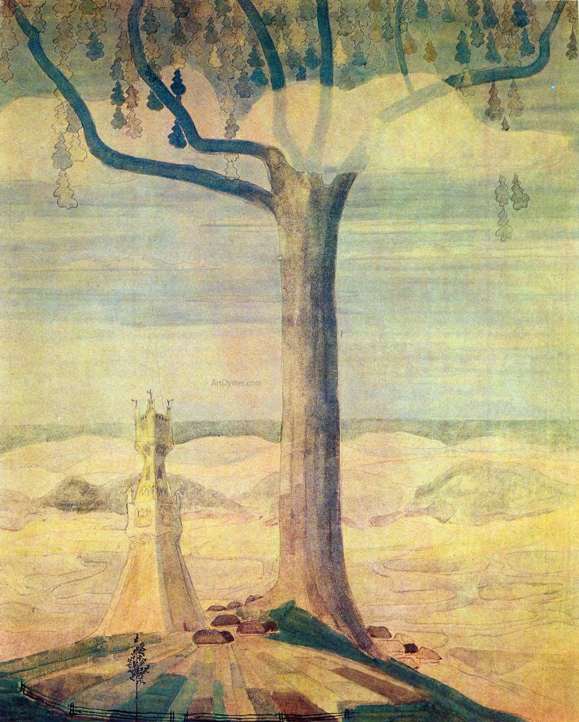 Mikalojus Ciurlionis Andante Sonata of the Summer - Canvas Print