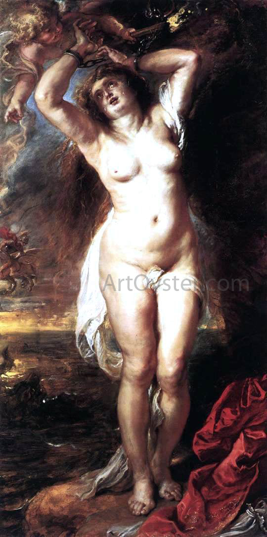Peter Paul Rubens Andromeda - Canvas Print