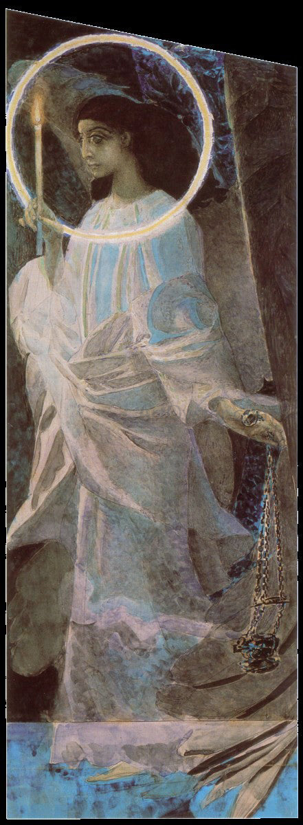 Michael Vrubel Angel - Canvas Print