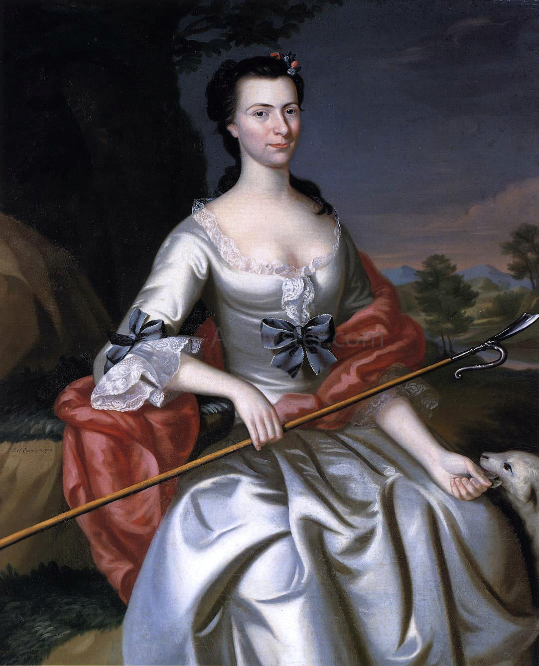 John Singleton Copley Ann Tyng - Canvas Print