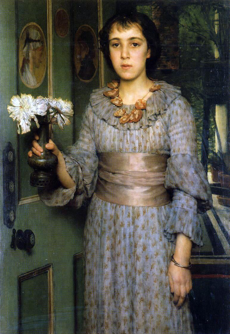 Sir Lawrence Alma-Tadema Anna Alma-Tadema - Canvas Print