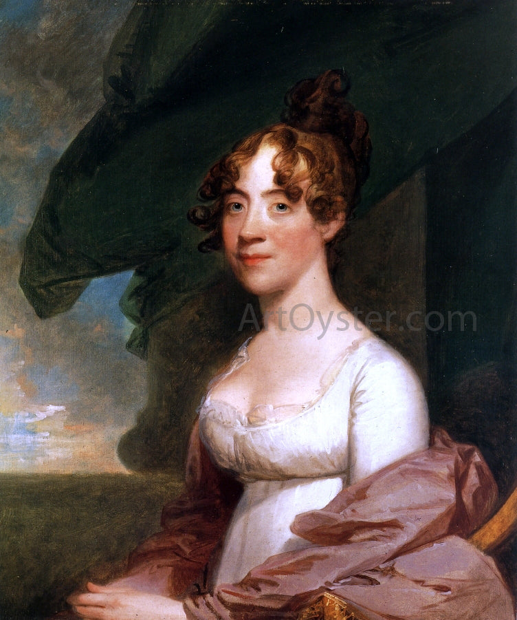 Gilbert Stuart Anna Payne Cutts - Canvas Print