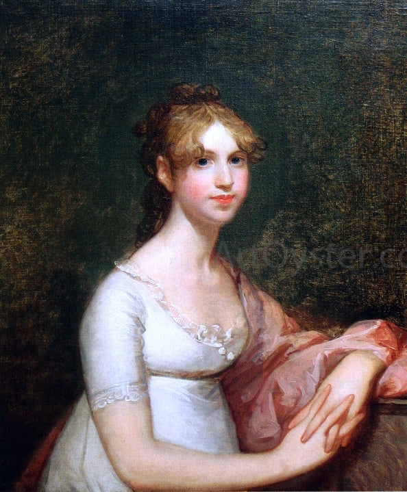 Gilbert Stuart Anna Powell Mason - Canvas Print