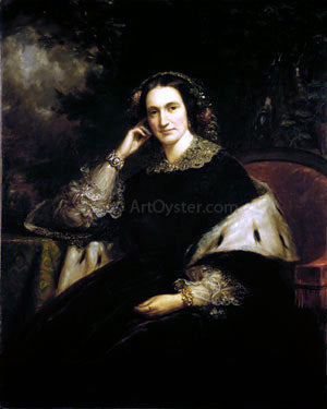 Daniel Huntington Anna Watson Stuart - Canvas Print
