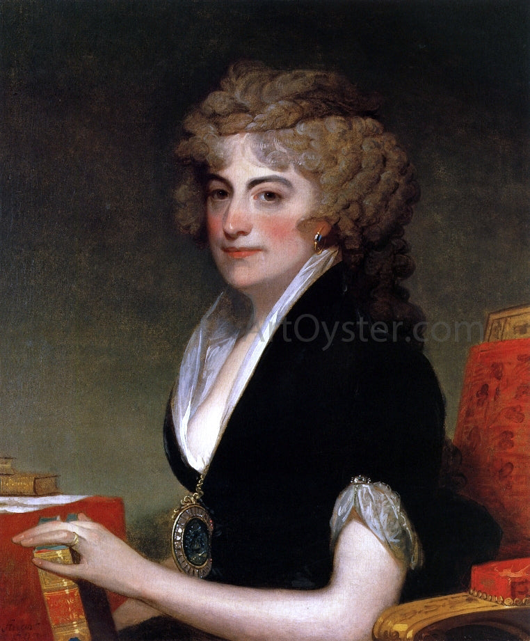 Gilbert Stuart Anne Willing Bingham - Canvas Print