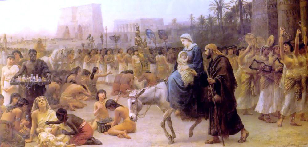 Edwin Longsden Long Anno Domini - Canvas Print