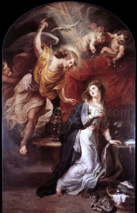 Peter Paul Rubens Annunciation - Canvas Print