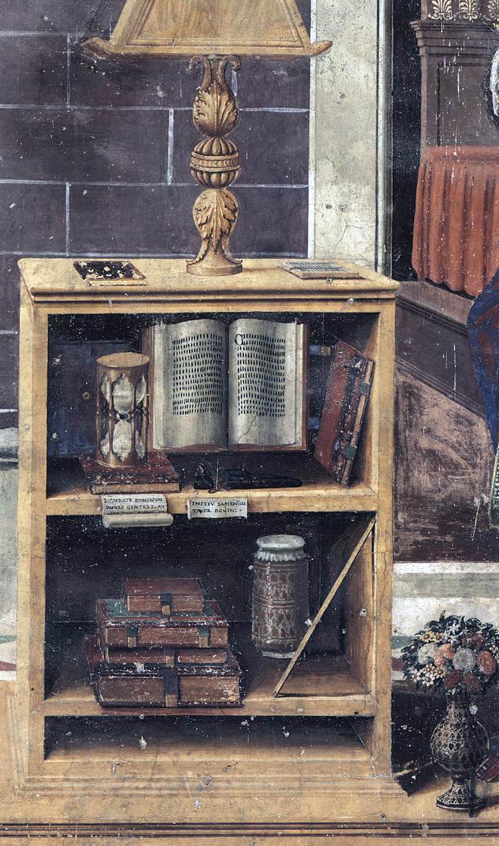 Bastiano Mainardi Annunciation (detail) - Canvas Print