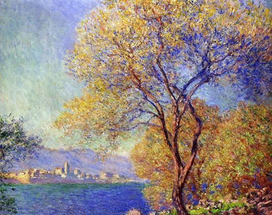 Claude Oscar Monet Antibes Seen from the Salis Gardens - Canvas Print