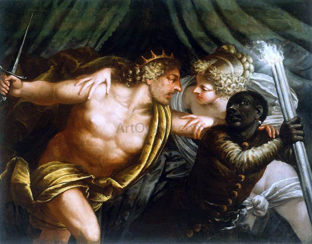 Pietro Liberi Antiquity Scene - Canvas Print
