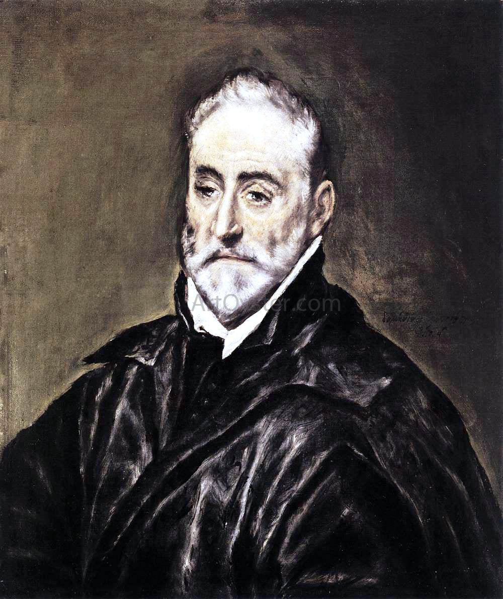 El Greco Antonio de Covarrubias - Canvas Print