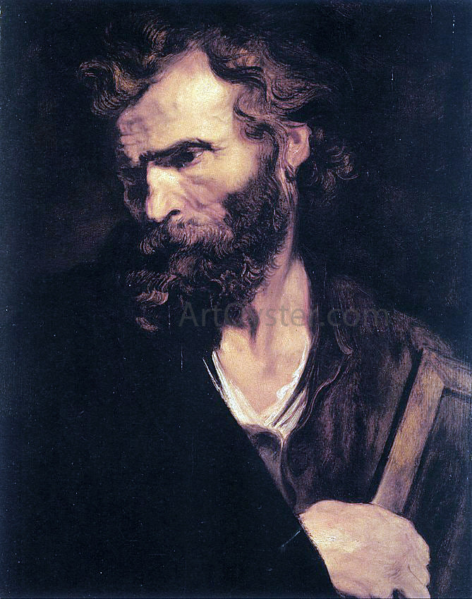 Sir Antony Van Dyck Apostle Jude - Canvas Print