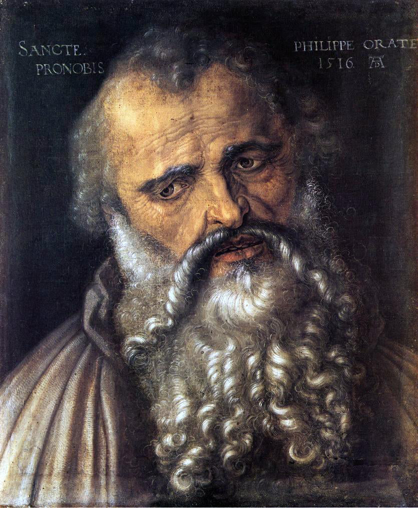 Albrecht Durer Apostle Philip - Canvas Print