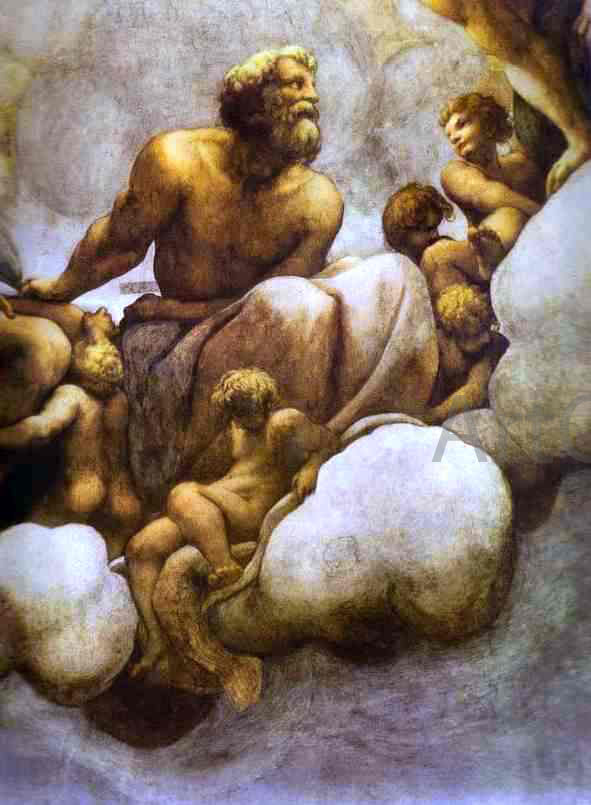 Correggio Apostle Simon - Canvas Print