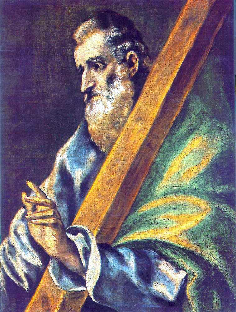El Greco Apostle St Andrew - Canvas Print