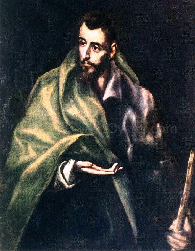 El Greco Apostle St James the Greater - Canvas Print