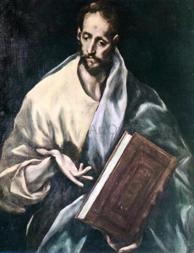 El Greco Apostle St James the Less - Canvas Print