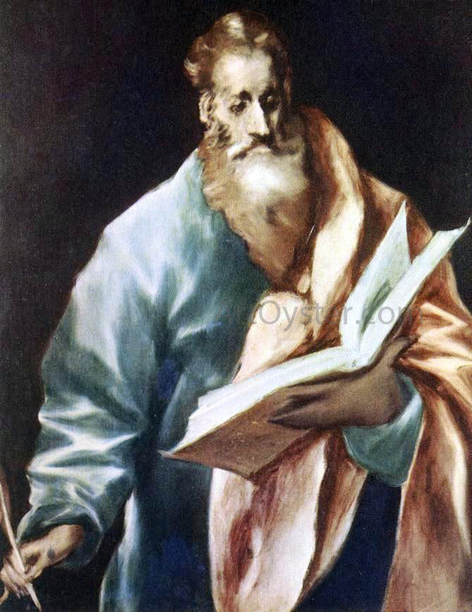 El Greco Apostle St Matthew - Canvas Print
