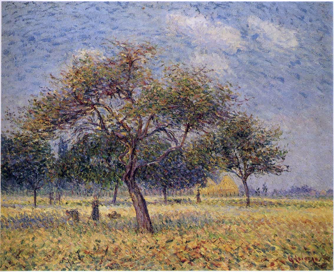 Gustave Loiseau Apple Trees in October - Canvas Print