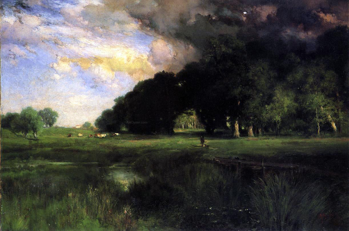 Thomas Moran Approaching Storm - Canvas Print