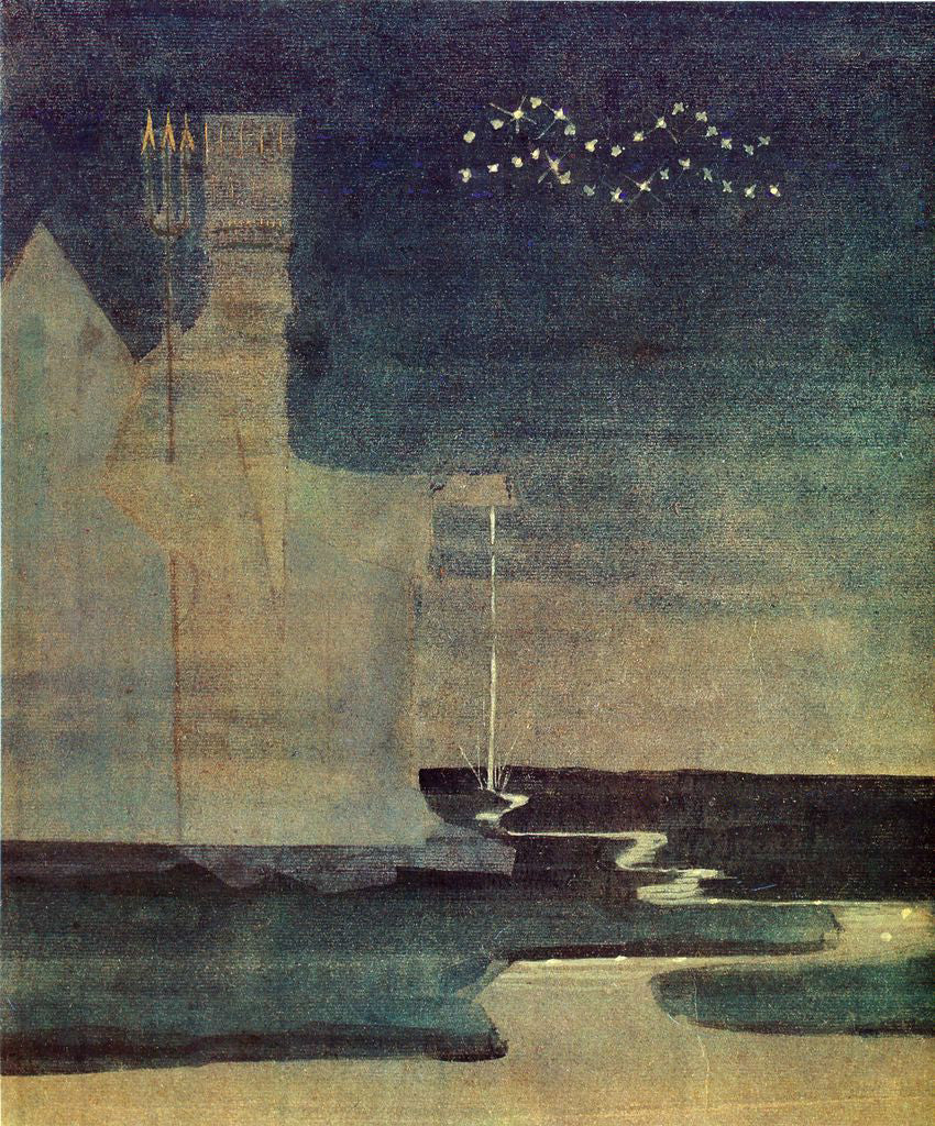 Mikalojus Ciurlionis Aquarius - Canvas Print