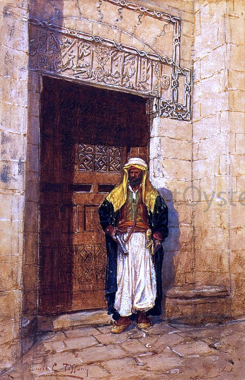 Louis Comfort Tiffany Arabian Subject - Canvas Print