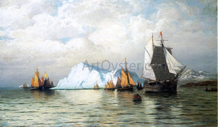 William Bradford Arctic Caravan - Canvas Print
