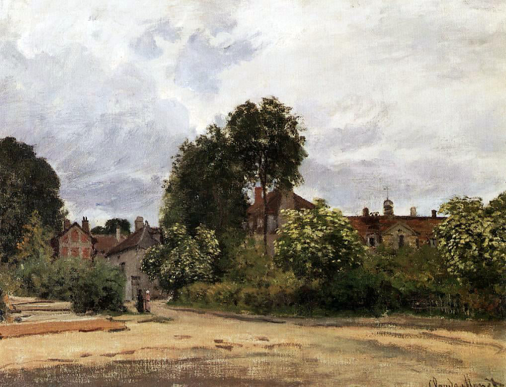 Claude Oscar Monet Argenteuil, the Hospice - Canvas Print