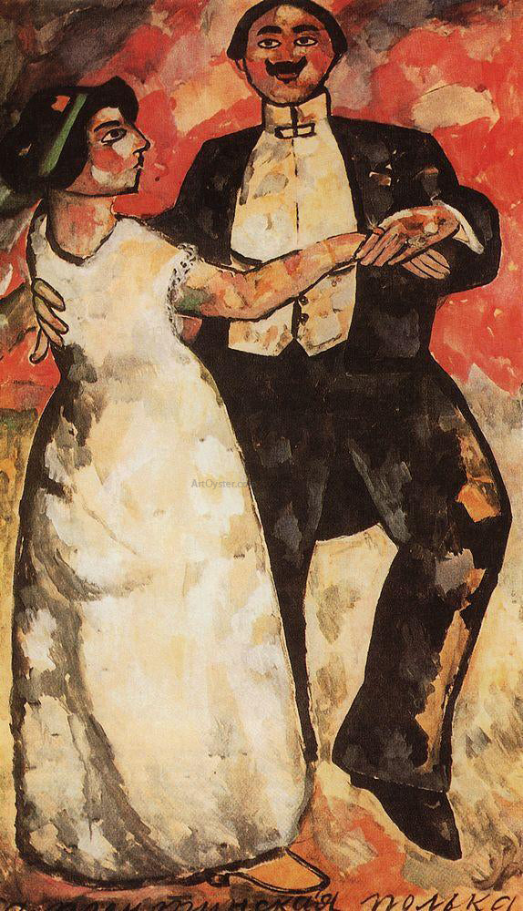 Kazimir Malevich Argentine Polka - Canvas Print