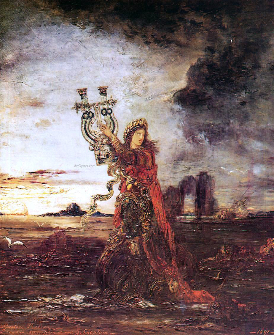 Gustave Moreau Arion - Canvas Print