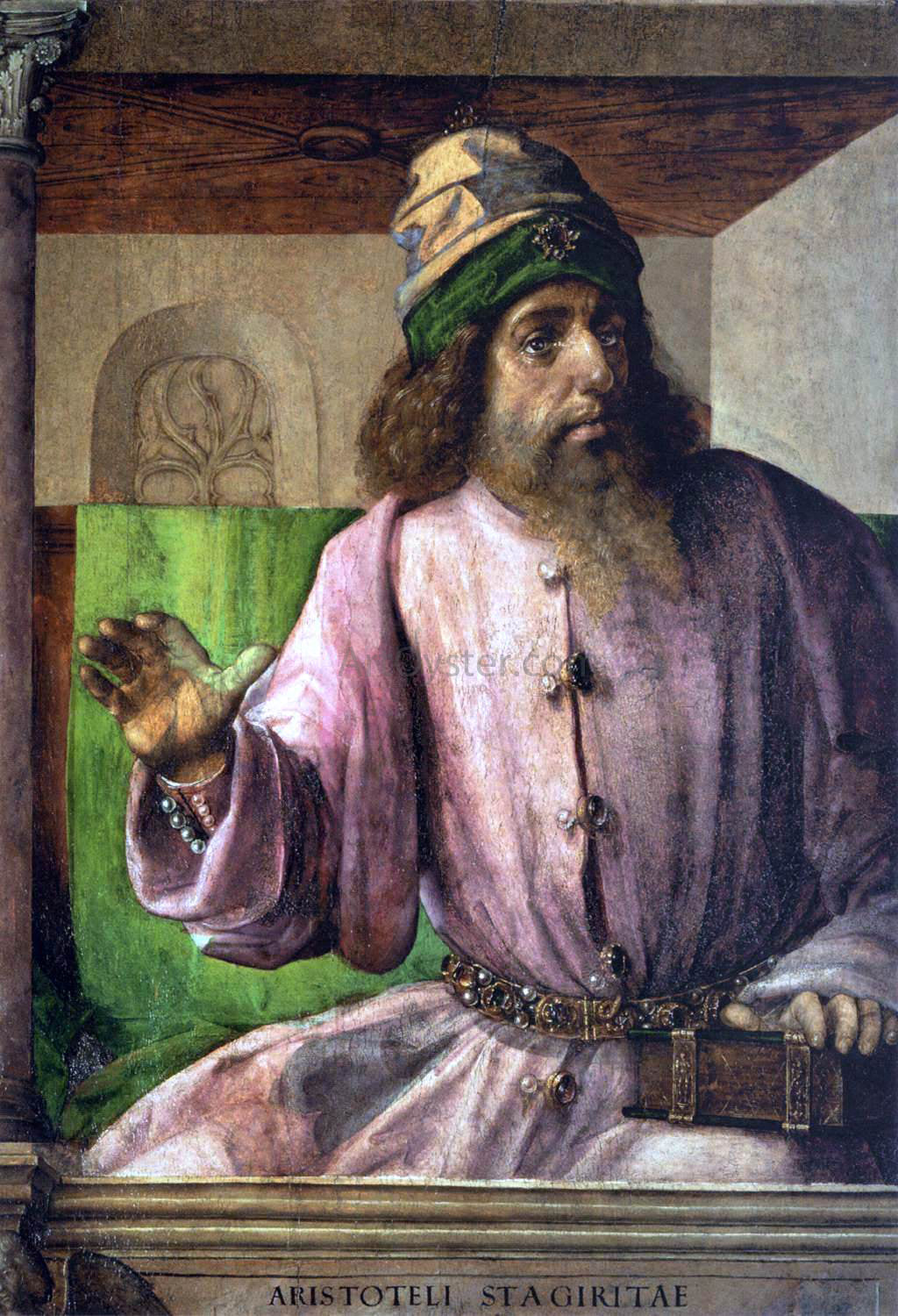 Joos Van Wassenhove Aristotle - Canvas Print