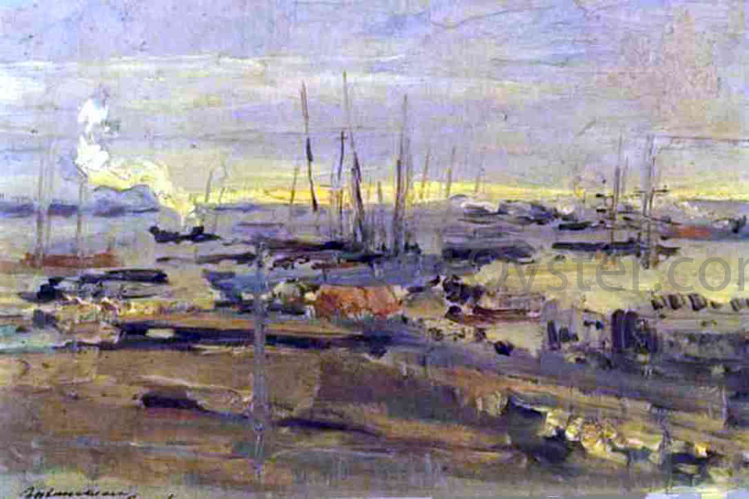 Constantin Alexeevich Korovin Arkhangelsk - Canvas Print