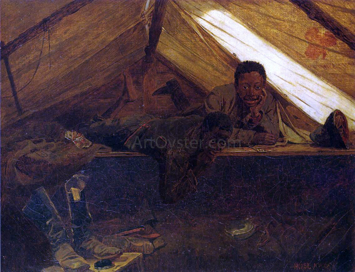 Winslow Homer Army Boots - Canvas Print