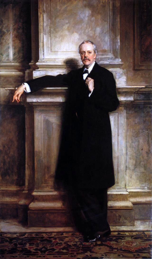 John Singer Sargent Arthur James Balfor - Canvas Print