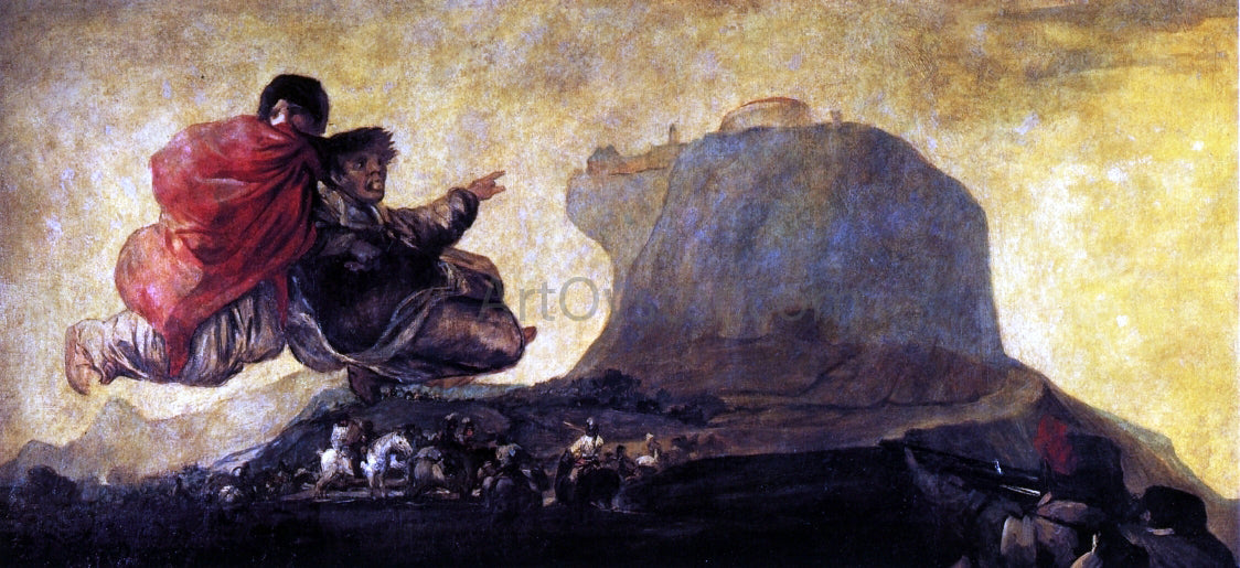 Francisco Jose de Goya Y Lucientes Asmodea - Canvas Print