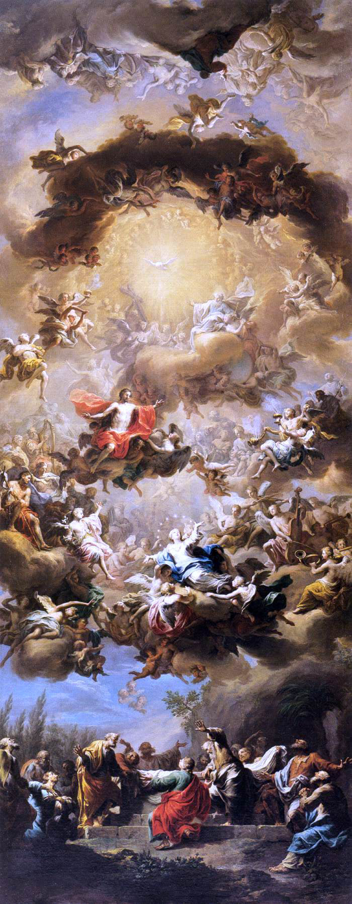 Martin Knoller Assumption of the Virgin - Canvas Print