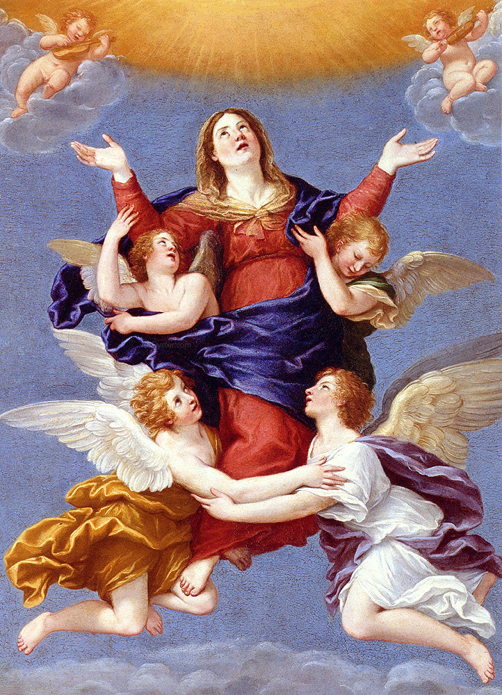 Francesco Albani Assumption of the Virgin - Canvas Print