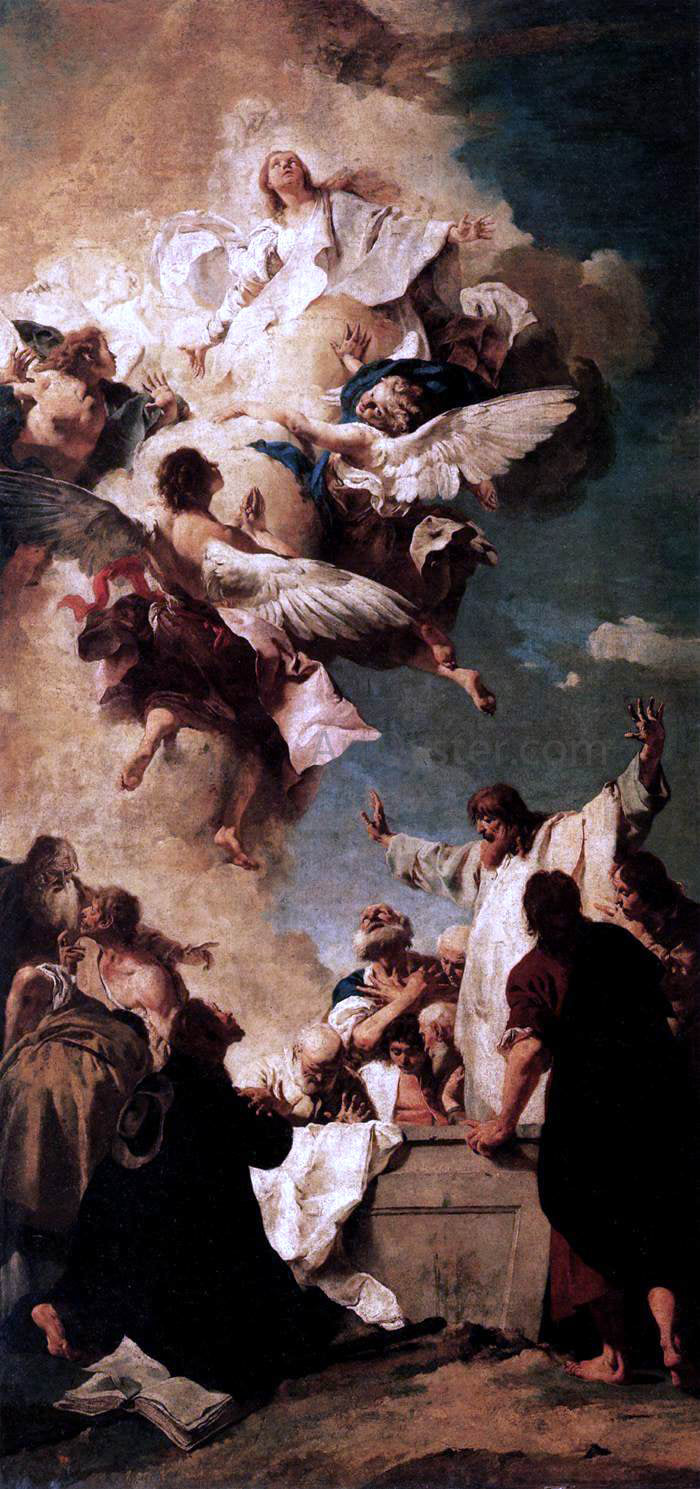 Giovanni Battista Piazzetta Assumption of the Virgin - Canvas Print