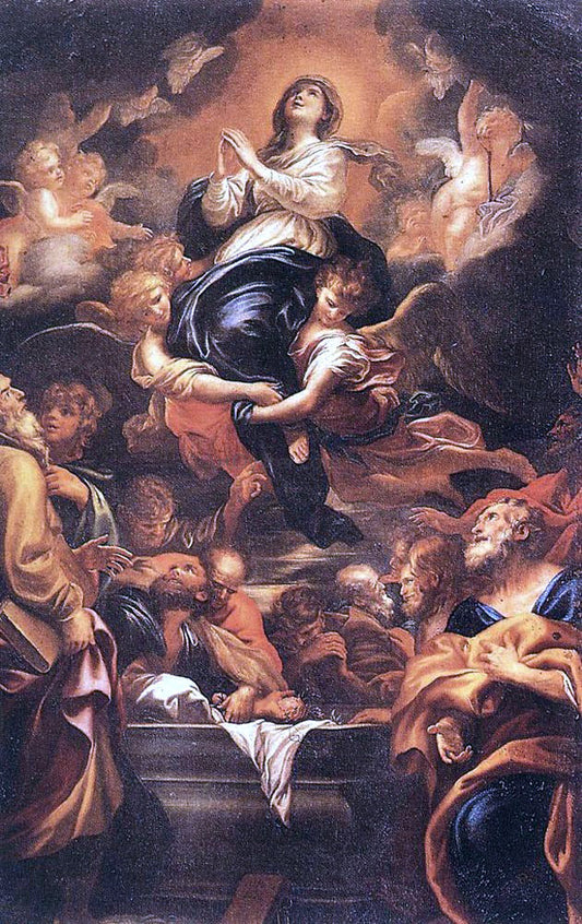 Domenico Piola Assumption of the Virgin - Canvas Print