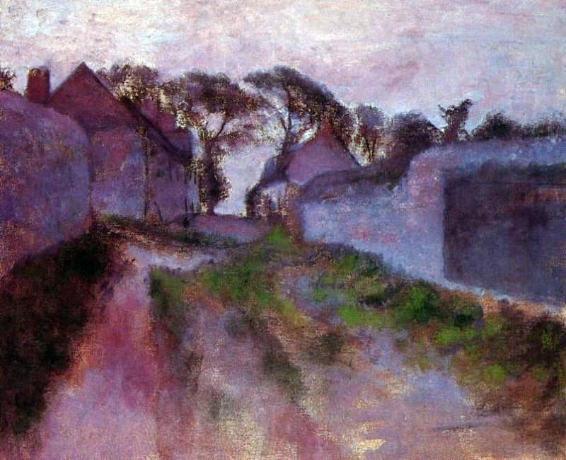 Edgar Degas At Saint-Valery-sur-Somme - Canvas Print