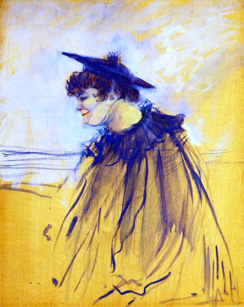 Henri De Toulouse-Lautrec At 'Star', Le Havre (also known as Miss Dolly, English Singer) - Canvas Print
